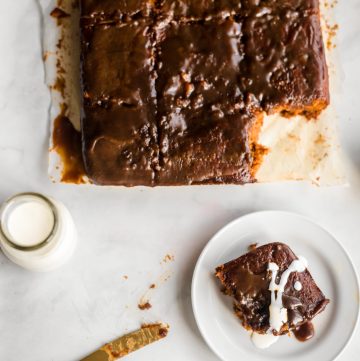 Sticky Toffee Date Cake - one of my favorite desserts ever