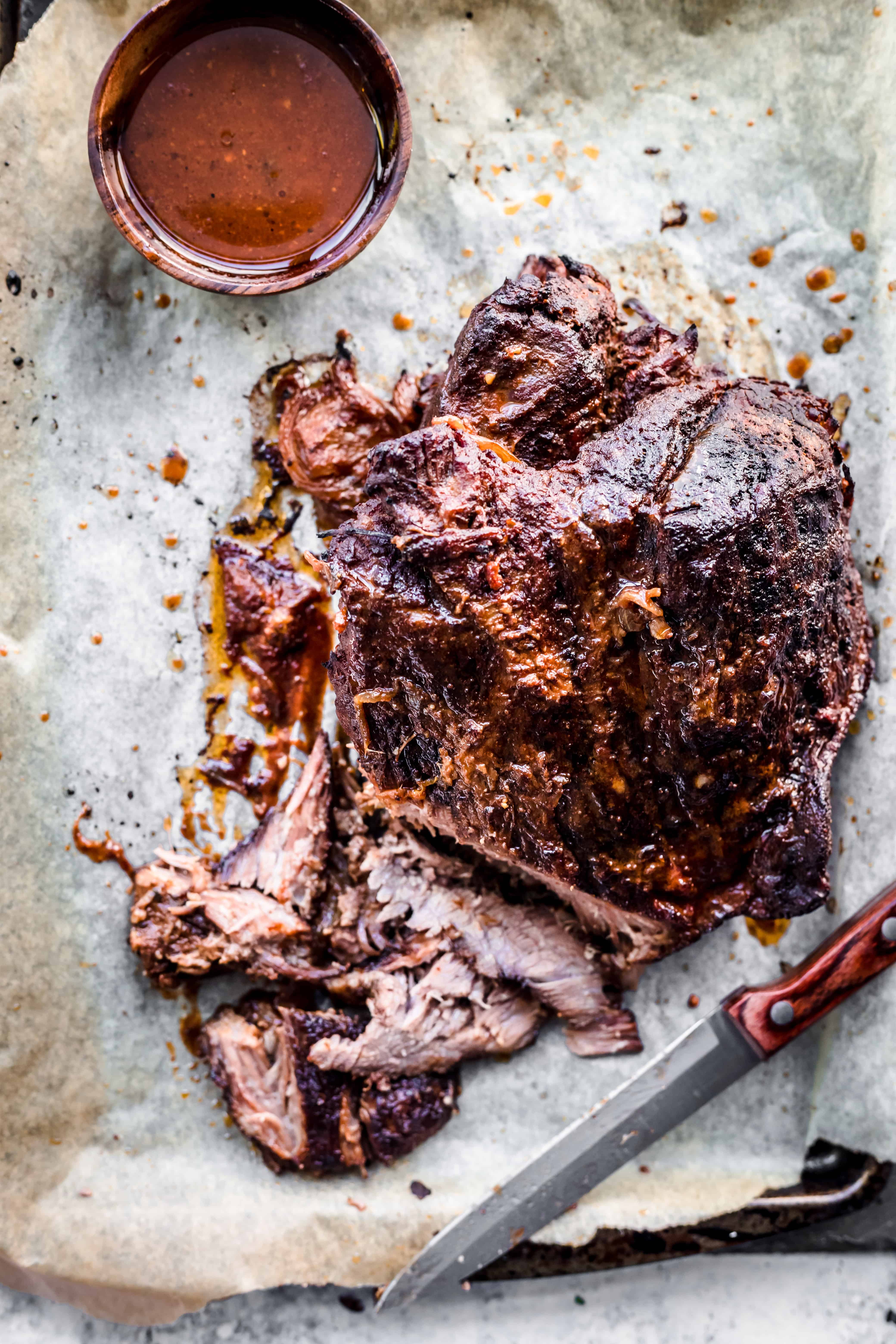 Slow Cooker BBQ Beef Brisket