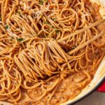 pin for caramelized onion pasta.