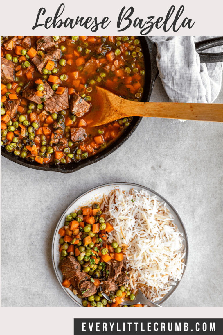 Bazella - Every Little Crumb Middle Eastern Pea Stew- Every Little Crumb