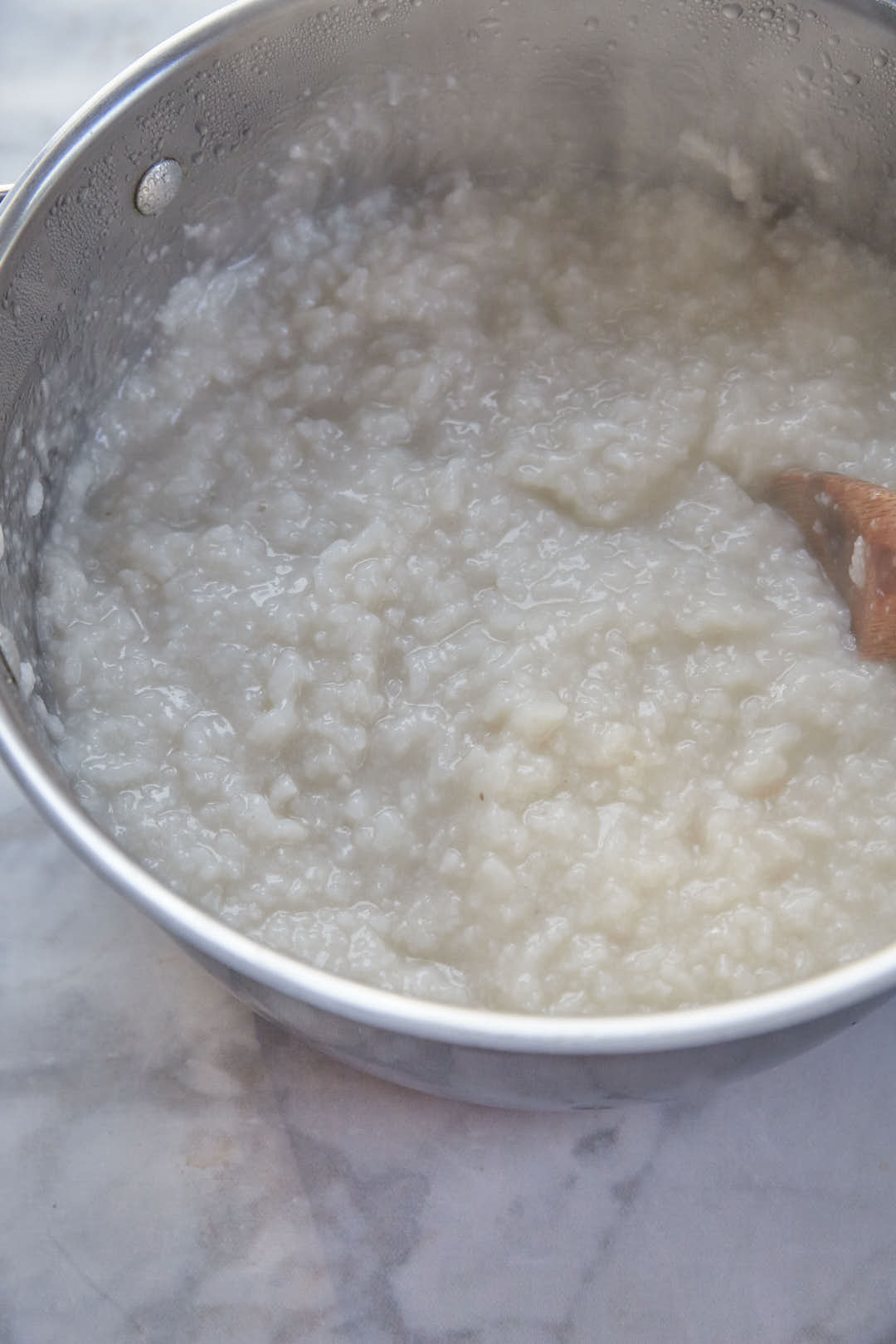 saleeg when it reached porridge consistency in large saucepan.