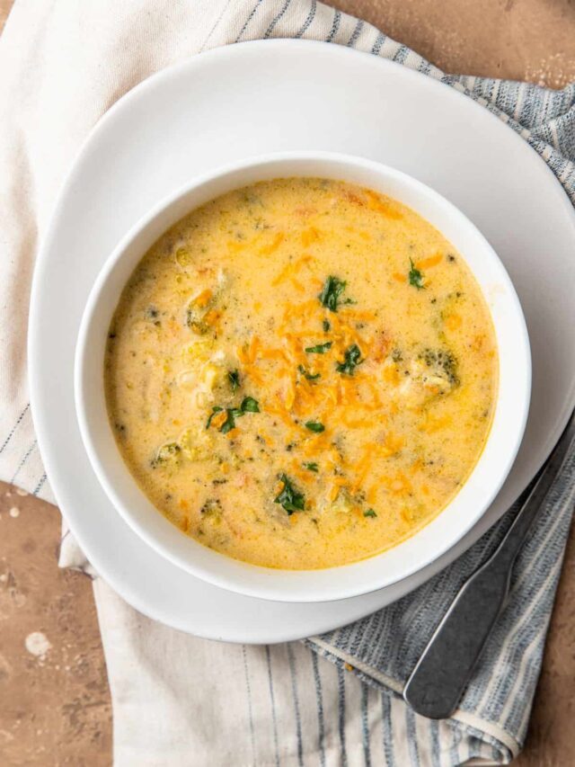 Instant Pot Broccoli Cheddar Soup