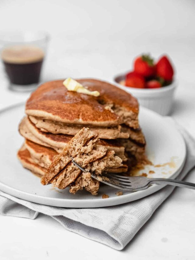Sourdough Whole Wheat Pancakes