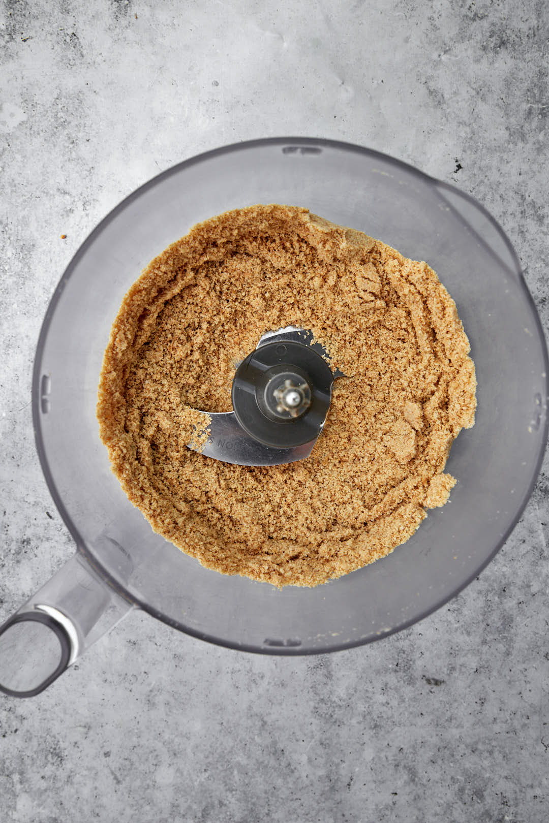 biscuits for crust in a food processor.