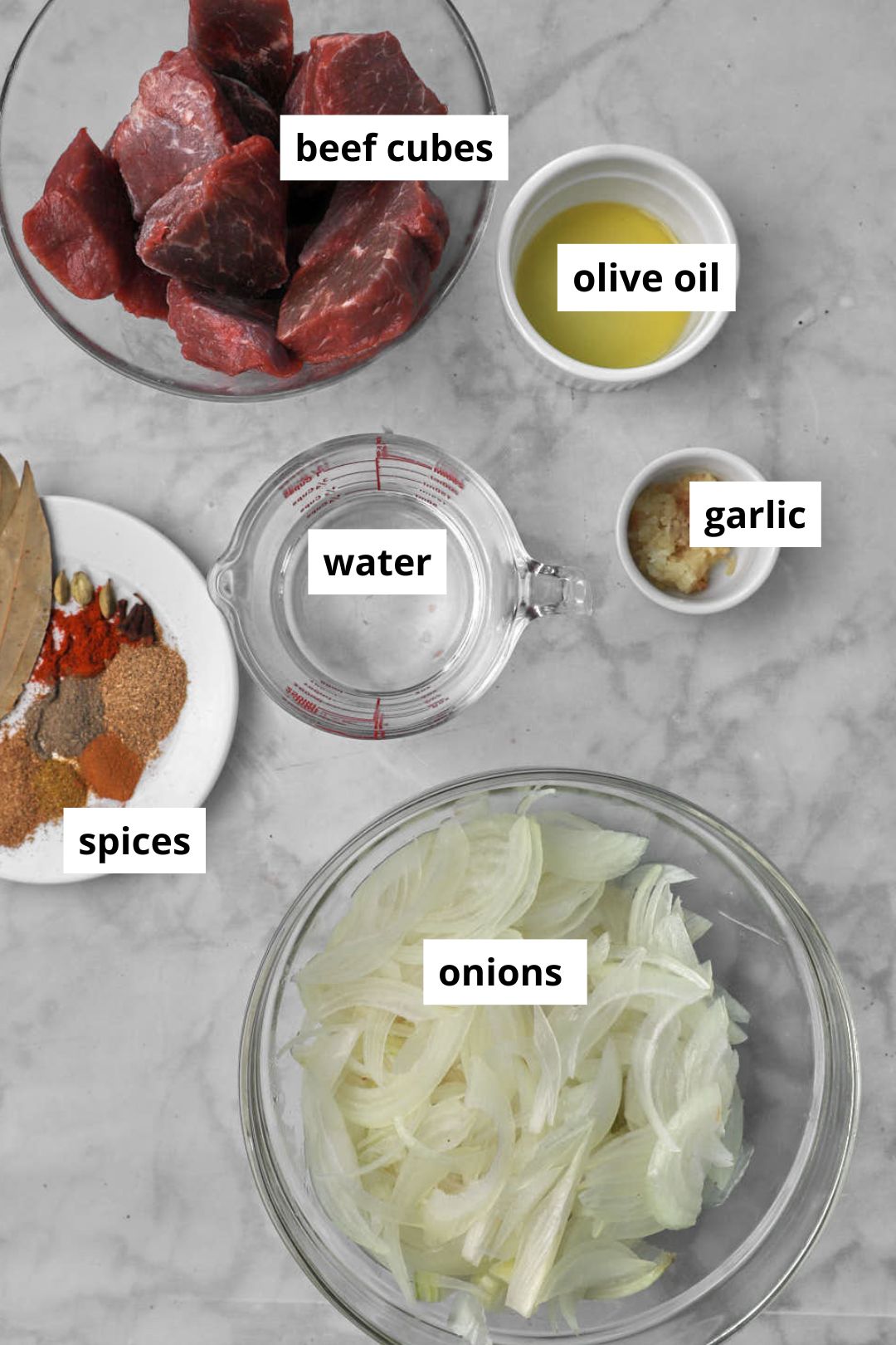 ingredients needed to make kabab halla.