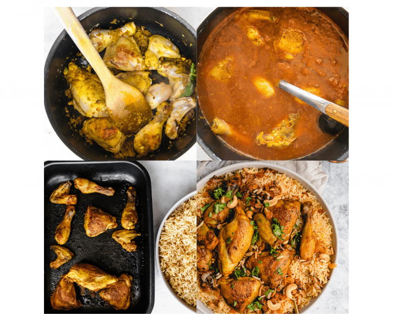 Macbus Chicken Rice Chicken Machboos - Every Little Crumb Arabic chicken and rice- Every ...